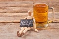 Help to get rid of alcohol.