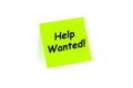 Help Wanted Concept Royalty Free Stock Photo