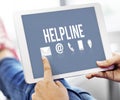 Helpdesk Support Information Support Concept Royalty Free Stock Photo