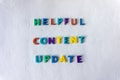 Helpful content update