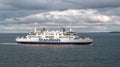 Helsingbog, Sweden - October 9, 2016: The passenger ferry on the line Helsingborg - Helsingor, Denmark