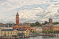 Helsingborg City Center Royalty Free Stock Photo