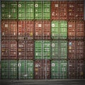 Helsingborg Docklands Freight Containers