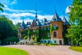 Helsingborg, Sweden, July 13, 2022: View of Sofiero palace in Sw Royalty Free Stock Photo