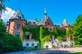 Helsingborg, Sweden, July 13, 2022: View of Sofiero palace in Sw Royalty Free Stock Photo