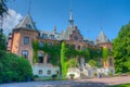 Helsingborg, Sweden, July 13, 2022: View of Sofiero palace in Sw Royalty Free Stock Photo