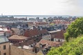 Helsingborg in Sweden seen from above