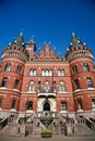 Helsingborg in Sweden: (town hall) Royalty Free Stock Photo