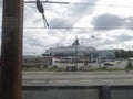 Ferry boat moored at the harbour in Helsingor Royalty Free Stock Photo