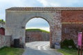 Helsingor. Denmark. 26 July. 2019. The old gate of the Kronborg castle. Denmark. Attractions Architecture Royalty Free Stock Photo