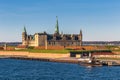 Helsingor, Denmark - May 01, 2017: Kronborg castle in Helsingor Royalty Free Stock Photo