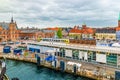 Train station of Helsingor in Denmark Royalty Free Stock Photo