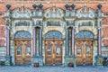 Helsingor Grand Station Entrance Royalty Free Stock Photo