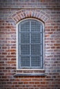 Helsingor Grilled Window Royalty Free Stock Photo