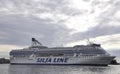Helsinki,august 23 2014-Ferryboat from Helsinki in Finland