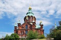 Helsinki. Cathedral of the Assumption Royalty Free Stock Photo