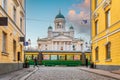 Helsinki Cathedral in the centre of Helsinki, Finland Royalty Free Stock Photo