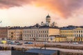 Helsinki Cathedral in the centre of Helsinki, Finland Royalty Free Stock Photo