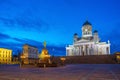 Helsinki Cathedral in the centre of Helsinki, Finland Royalty Free Stock Photo