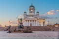 Helsinki Cathedral in the centre of Helsinki, Finland Royalty Free Stock Photo