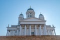 Helsinki Cathedral Finnish: Helsingin tuomiokirkko in Finland Royalty Free Stock Photo