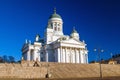 Helsinki Cathedral or St Nicholas' Royalty Free Stock Photo
