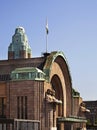 Helsinki Central railway station. Finland Royalty Free Stock Photo