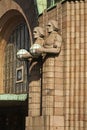 Helsinki Central railway station. Finland Royalty Free Stock Photo