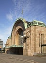 Helsinki Central railway station. Finland Royalty Free Stock Photo