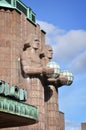 Helsinki Central railway station Royalty Free Stock Photo