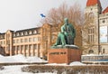 Helsinki. Finland. Aleksis Kivi Statue