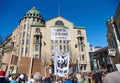 March and demonstration against climate change Ilmastomarssi in Helsinki, Finland