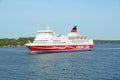 Passenger ferry  Amorella Royalty Free Stock Photo