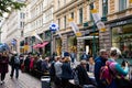 People celebrating the centenary year of finnish independence