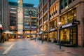 Helsinki, Finland. Big Logo Of Mcdonalds Restaurant Cafe In Old Royalty Free Stock Photo