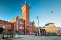 Helsinki, Finland. Erottaja fire station, Rescue Station In Kork Royalty Free Stock Photo