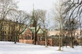 Helsinki in winter Royalty Free Stock Photo