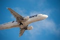 Airbus A320 operated by Finnair taking off from Helsinki-Vantaa Airport.