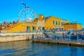 Helsinki, Finland, July 20, 2022: Allas sea pool in Helsinki, Fi