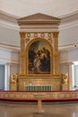 Main altar and reredos in Cathedral, Helsinki, Finland