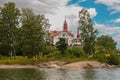 Restaurant Saaristo on Klippan Island, Helsinki, Finland Royalty Free Stock Photo