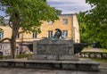 Augustin EhrensvÃÂ¤rd`s Grave memorial, Suomenlinna Fortress, Helsinki, Finland