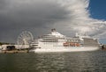 Regent Seven Seas Navigator in port, Helsinki, Finland