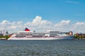 Helsinki, Finland - 12 June 2022: Passenger ship Europa in port of Helsinki Royalty Free Stock Photo