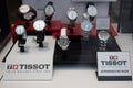 Helsinki, Finland - 3 March 2020: Tissot watch in shop, Illustrative Editorial