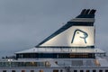 HELSINKI, FINLAND - OCTOBER 25 : the ferry boat SILJA LINE sails from port of the city of Helsinki , Finland OCTOBER 25 2016. Royalty Free Stock Photo