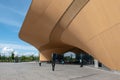 Helsinki Finland 8.14.2023 Oodi is Helsinki s new Central Library, landmark and a living meeting place.