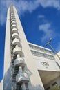 Olympiastadion Olimpic stadium tower Royalty Free Stock Photo