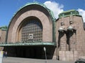 Helsinki Finland train station Royalty Free Stock Photo