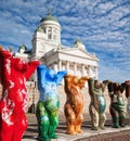 HELSINKI, FINLAND - United Buddy Bears exhibition